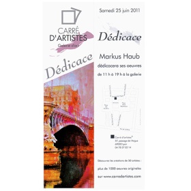 June 2011: 'Dedicace' @ Carre d'Artistes Lyon