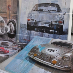 March 2013: Exhibition 'Racing Legends' @ Galeria HMH_Mallorca