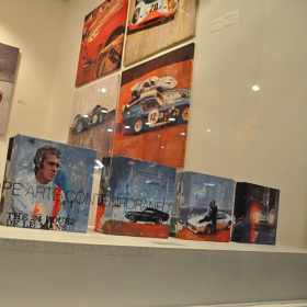 November 2012: Exhibition 'Racing Legends' @-Galeria Victor Lope Arte Contemporaneo