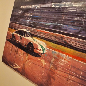 November 2012: Exhibition 'Racing Legends' @-Galeria Victor Lope Arte Contemporaneo