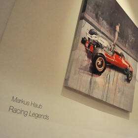 November 2012: Exhibition 'Racing Legends' @-Galeria Victor Lope Arte Contemporaneo