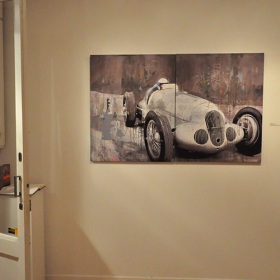 November 2012: Exhibition 'Racing Legends' @-Galeria Victor Lope Arte Contemporaneo