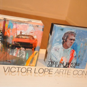 November 2012: Exhibition 'Racing Legends' @-Galeria Victor Lope Arte Contemporaneo