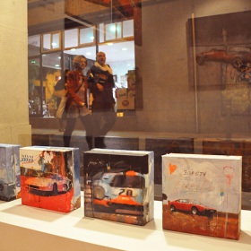 November 2012: Exhibition 'Racing Legends' @-Galeria Victor Lope Arte Contemporaneo